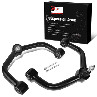 HORQUILLAS 09-18 RAM 1500 2WD FRONT UPPER CONTROL ARM BALL JOINT FOR 2-4" LIFT KIT,
BLACK+BLACK