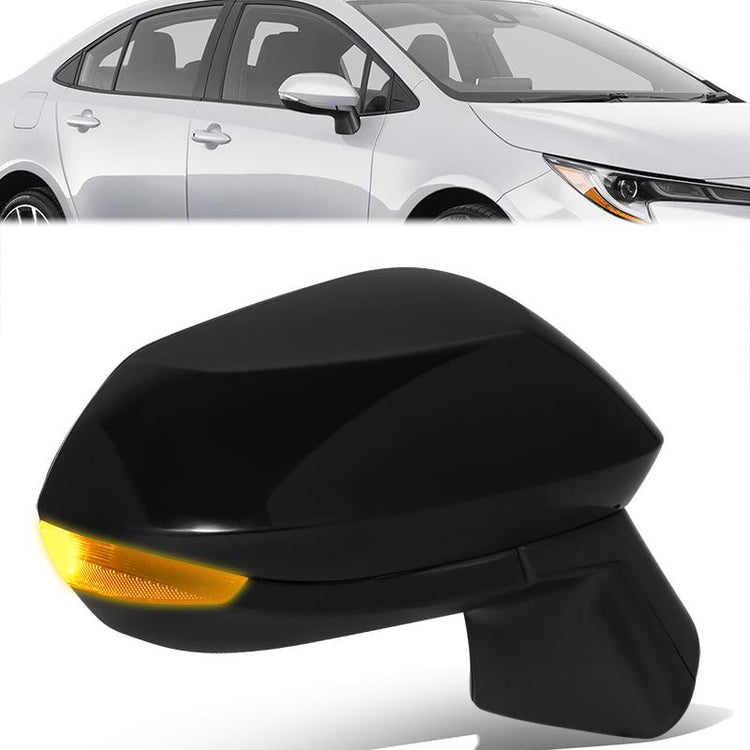 RETROVISOR MIRROR - TOYOTA COROLLA 2019-2024 - WITH POWER WITH HEATED WITH SIGNAL WITH BLIND SPOT - OE STYLE - PASSENGER RIGHT SIDE