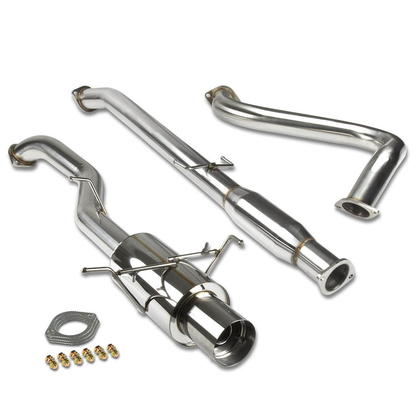 TUBERIA CATBACK CATBACK - 07-12 NISSAN SENTRA - 2.5L 4CYL - SINGLE TIP - STAINLESS STEEL