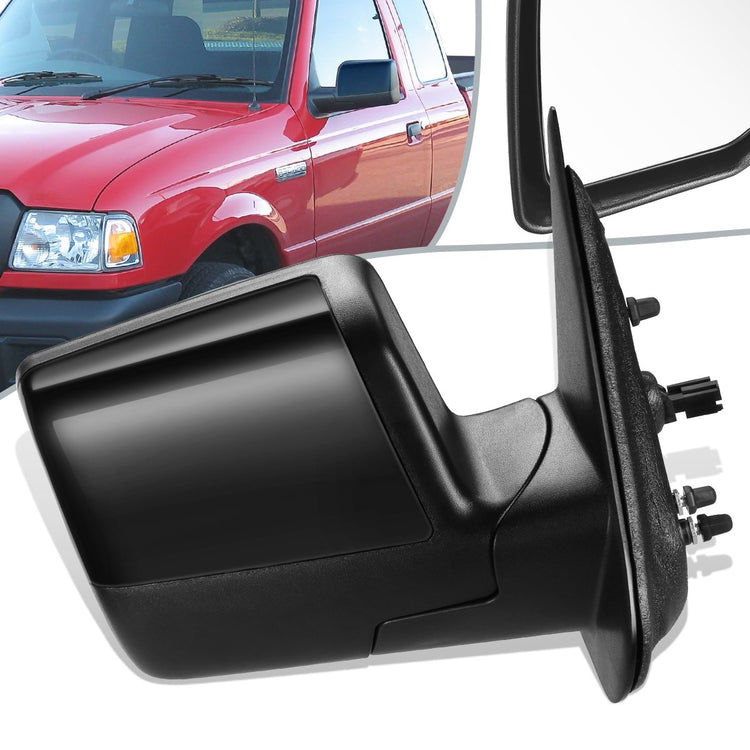 RETROVISOR MIRROR - OEM - 06-11 FORD RANGER - POWERED - PAINTABLE - BLACK - RIGHT