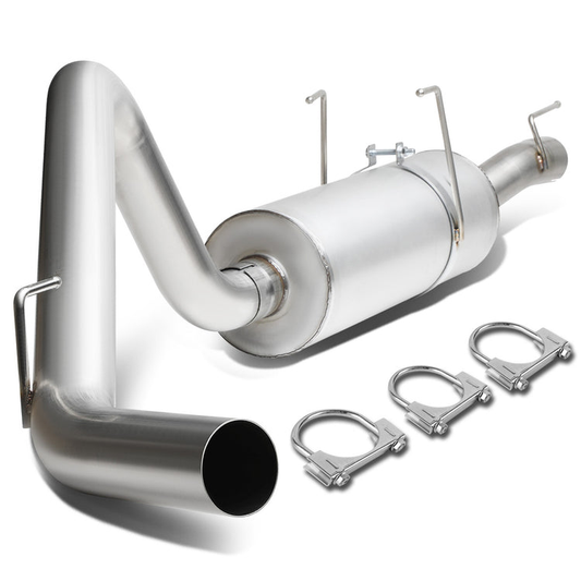 TUBERIA CATBACK CATBACK - 06-08 DODGE RAM 5.7L - STAINLESS STEEL - SINGLE TIP