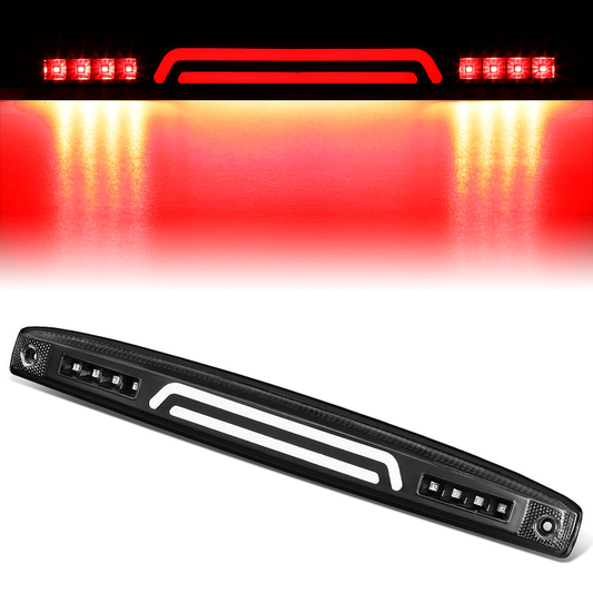 LUZ DE FRENO 03-06 DODGE RAM 2500, 3500 - FITS MODELS WITH OEM TAIL GATE LAMP - 3D - LED - BLACK