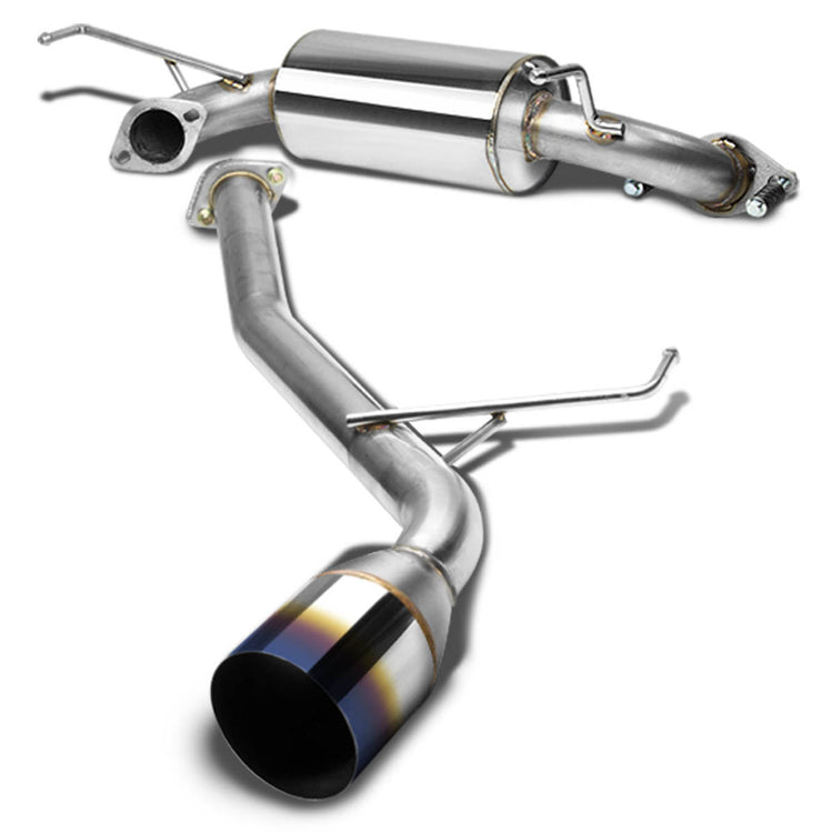TUBERIA CATBACK CATBACK - 00-05 TOYOTA CELICA 1.8L - SINGLE BURNT TIP - STAINLESS STEEL