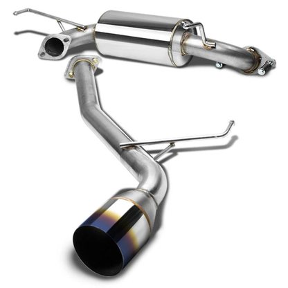 TUBERIA CATBACK CATBACK - 00-05 TOYOTA CELICA 1.8L - SINGLE BURNT TIP - STAINLESS STEEL