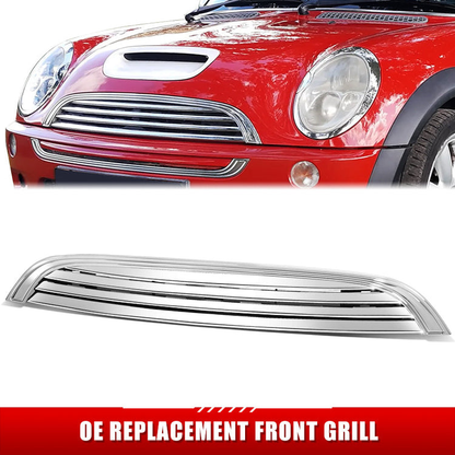 PARRILLA GRILLE - MI COPR 02-08/ GRILLE ASS'Y/ CHROME /BLACK/ W/O GROUND EFFECTS (BASE)//PARTS.NO,MC1200101//OEM NO,51137026202