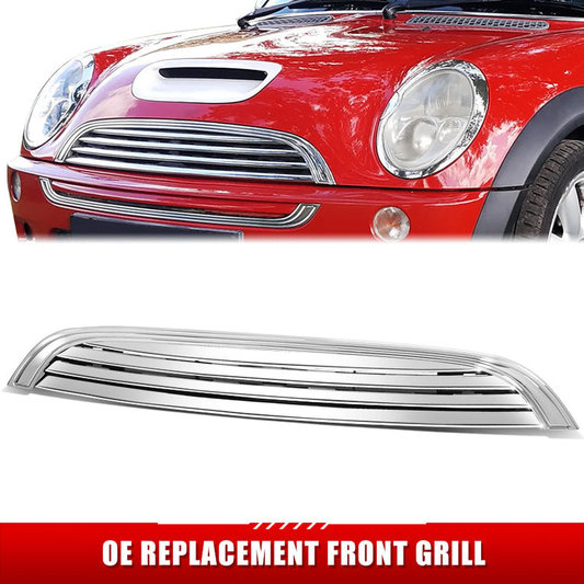 PARRILLA GRILLE - MI COPR 02-08/ GRILLE ASS'Y/ CHROME /BLACK/ W/O GROUND EFFECTS (BASE)//PARTS.NO,MC1200101//OEM NO,51137026202