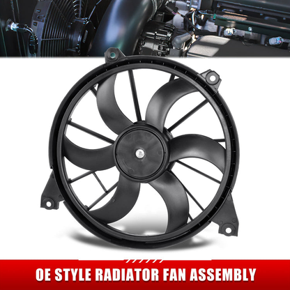 ABANICOS OE STYLE -DODGE JOURNEY 2009-2020 - FITS 2.4L MODELS WITH DUAL ZONE TEMPERATURE CONTROL