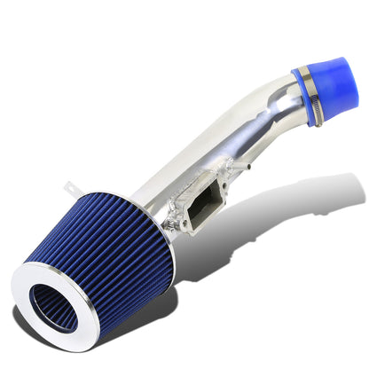 FILTRO DE AIRE ALTO FLUJO 98-00 LEXUS GS300 - 3.00" - SHORT RAM - POLISHED PIPE - BLUE FILTER