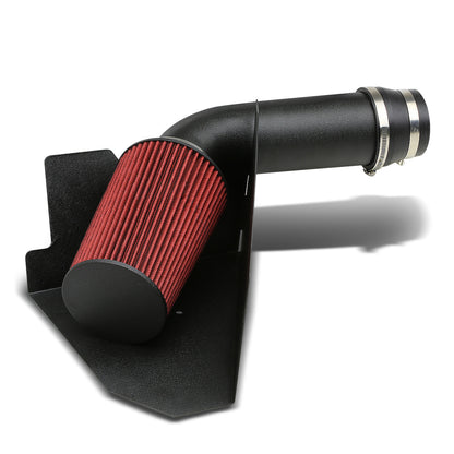 FILTRO DE AIRE ALTO FLUJO HEAT SHIELD - 99-00 CHEVY C/K 1500, 2500, 3500, SUBURBAN MODELS 5.0L, 5.7L V8, TAHOE 5.0L, 5.7L VB, GMC C/K 1500, 2500, 3500, SUBURBAN MODELS 5.0L, 5.7L V8, YUKON 5.0L, 5.7L V8 - ALUMINUM PIPING - WRINKLE FINISH - BLACK