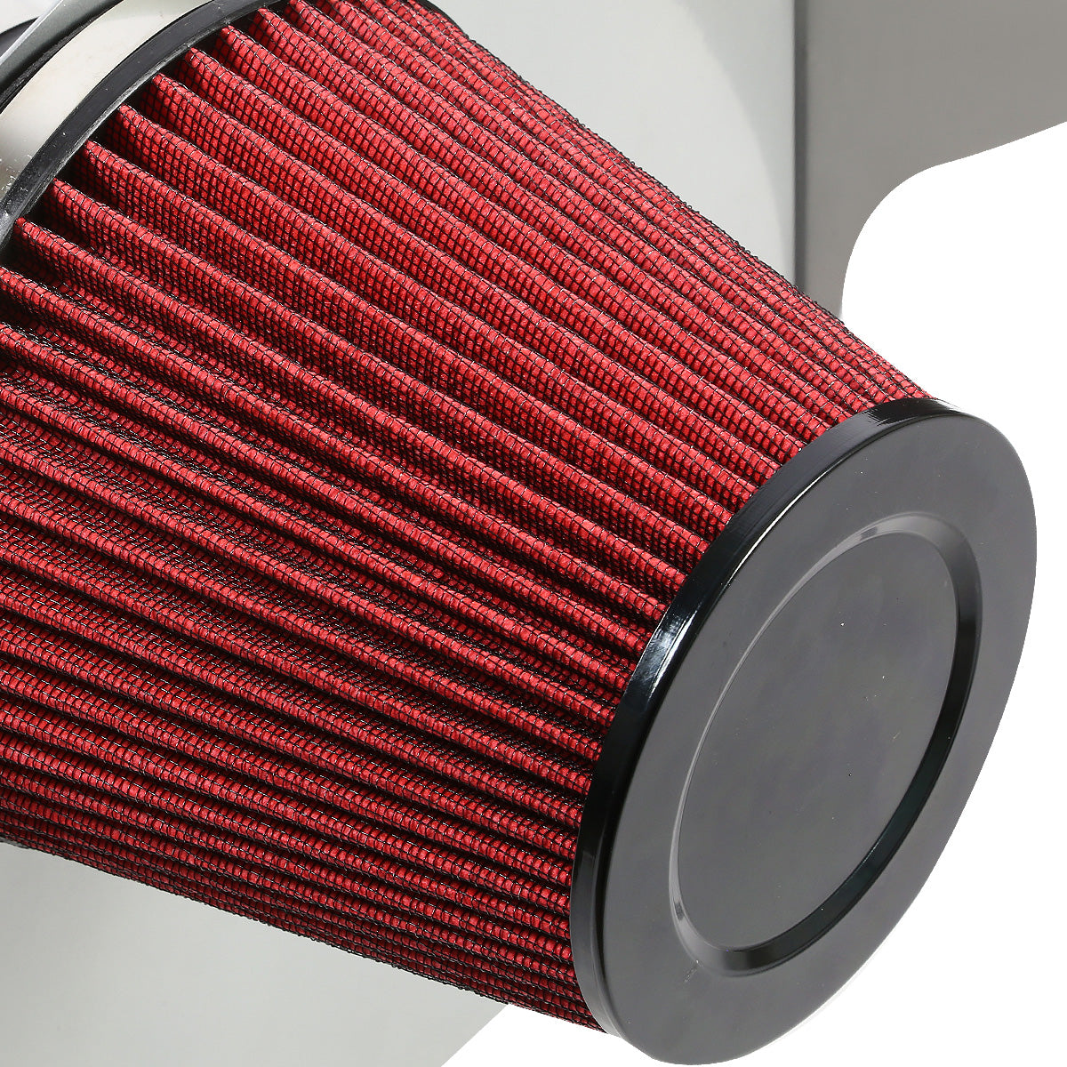 FILTRO DE AIRE ALTO FLUJO HEAT SHIELD - 10-11 CHEVROLET CAMARO 3.6L V6 - ALUMINUM PIPING - SILVER