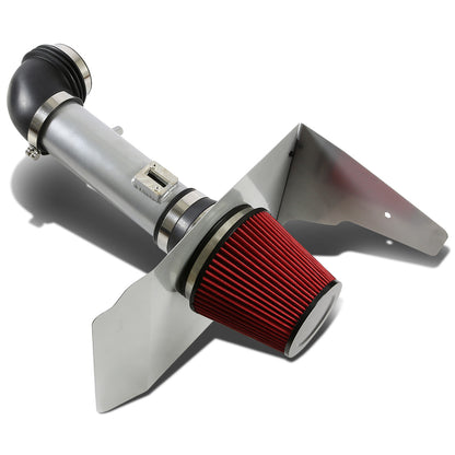 FILTRO DE AIRE ALTO FLUJO HEAT SHIELD - 12-15 CHEVROLET CAMARO 3.6L V6 - ALUMINUM PIPING - SILVER