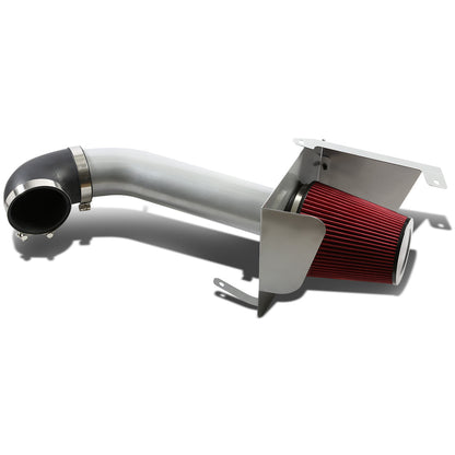 FILTRO DE AIRE ALTO FLUJO HEAT SHIELD - 07-14 SILVERADO/TAHOE/SUBURBAN/YUKON/-13 CHEVY AVALANCHE 4.8L / 5.3L / 6.0L - ALUMINUM PIPING - SILVER