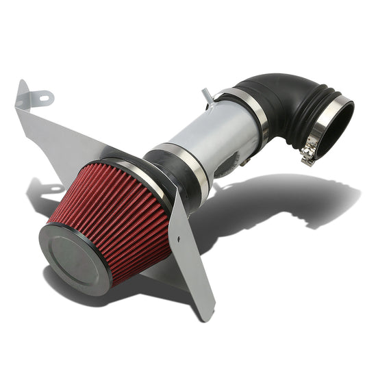 FILTRO DE AIRE ALTO FLUJO HEAT SHIELD - 06-07 CADIALLAC CTS-V 6.0L V8 LS2 - ALUMINUM PIPING - SILVER
