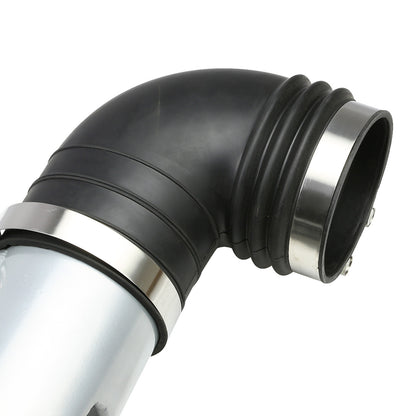 FILTRO DE AIRE ALTO FLUJO HEAT SHIELD - 06-07 CADIALLAC CTS-V 6.0L V8 LS2 - ALUMINUM PIPING - SILVER