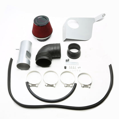 FILTRO DE AIRE ALTO FLUJO HEAT SHIELD - 06-07 CADIALLAC CTS-V 6.0L V8 LS2 - ALUMINUM PIPING - SILVER
