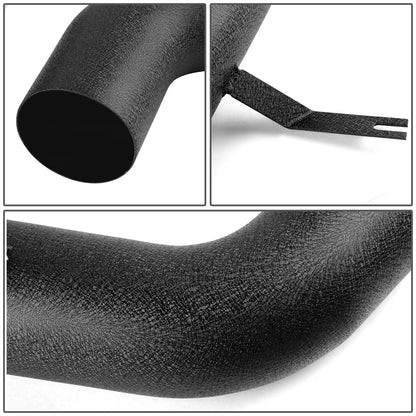 FILTRO DE AIRE ALTO FLUJO HEAT SHIELD - 97-99 DODGE DAKOTA V8 / 98-99 DURANGO V8 - ALUMINUM PIPING - WRINKLE FINISH - BLACK