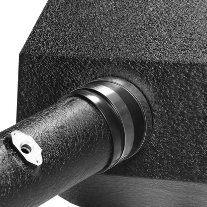 FILTRO DE AIRE ALTO FLUJO HEAT SHIELD - 03-07 DODGE RAM 5.9L / 6.7L L6 DIESEL TURBO - ALUMINUM PIPING - WRINKLE FINISH - BLACK