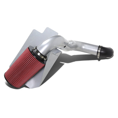 FILTRO DE AIRE ALTO FLUJO HEAT SHIELD - 98-03 SONOMA/S10 2.2L 4CYL - ALUMINUM PIPING - SILVER