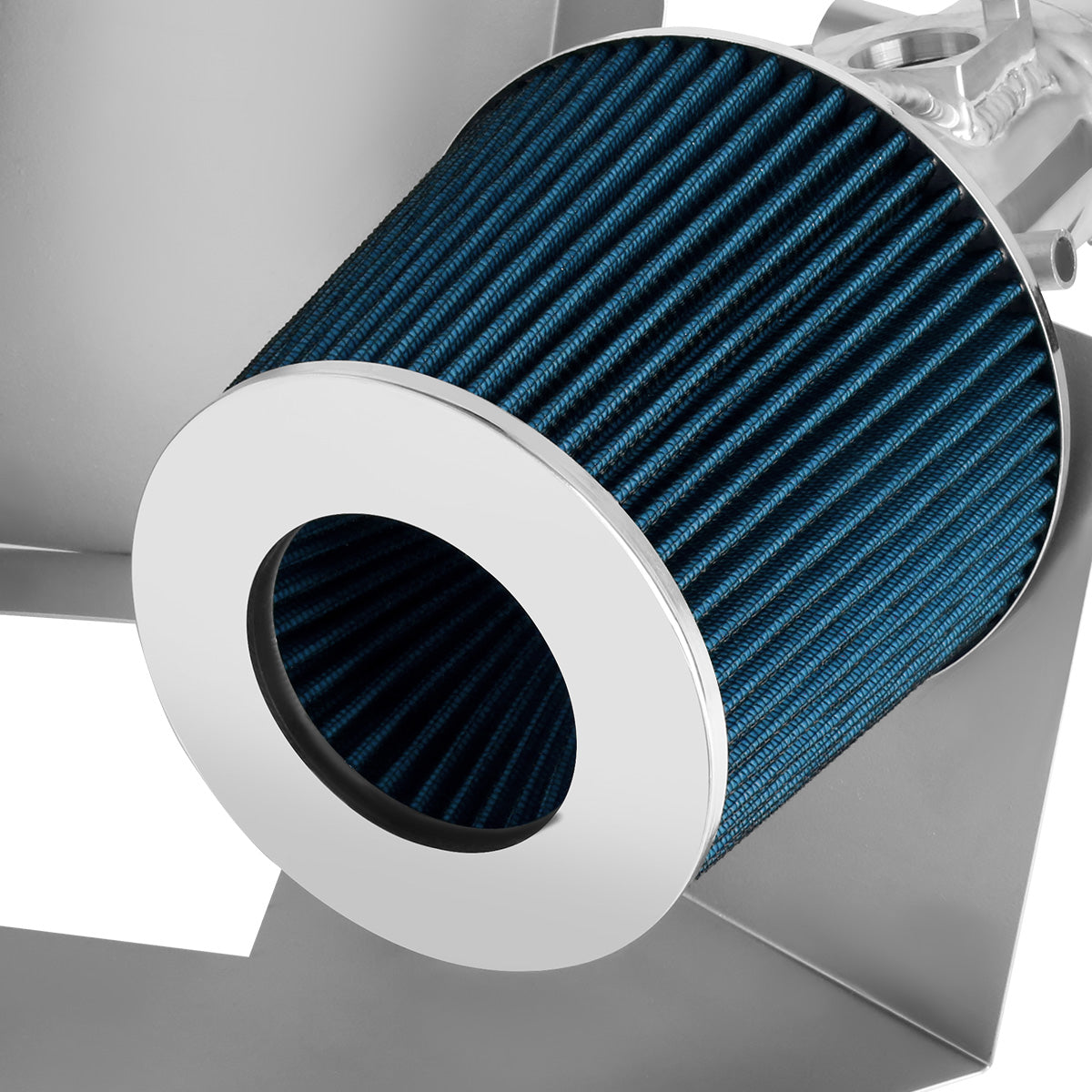 FILTRO DE AIRE ALTO FLUJO HEAT SHIELD - 02-04 TOYOTA CAMRY 4-CYL - ALUMINUM PIPING - BLUE