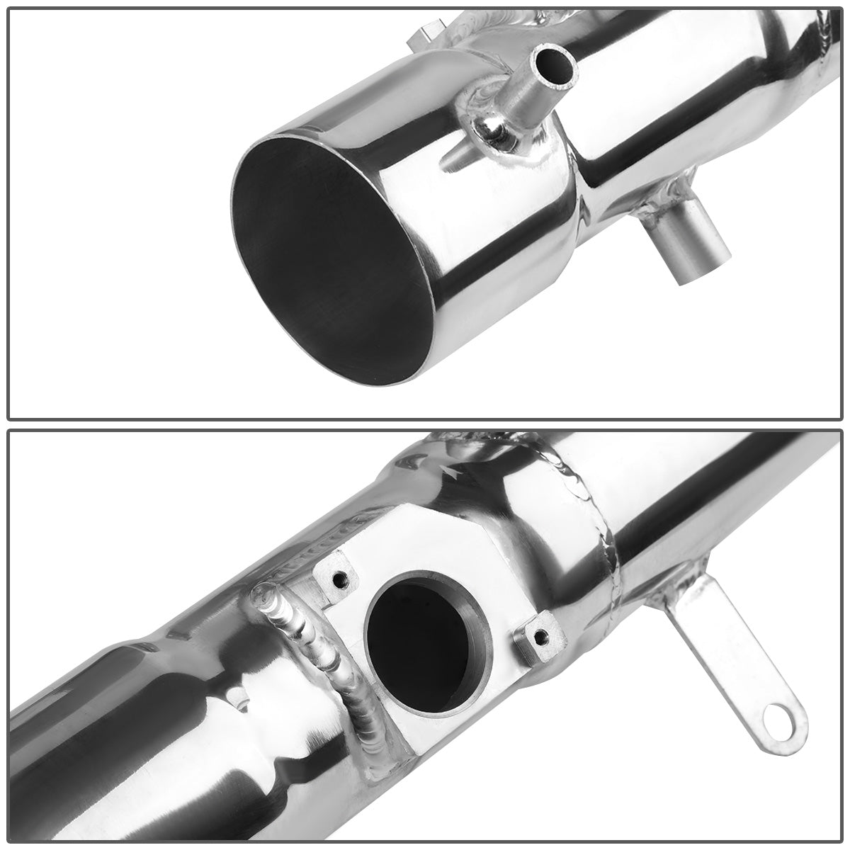 FILTRO DE AIRE ALTO FLUJO HEAT SHIELD - 02-04 TOYOTA CAMRY 4-CYL - ALUMINUM PIPING - RED