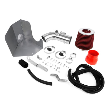 FILTRO DE AIRE ALTO FLUJO HEAT SHIELD - 07-11 TOYOTA CAMRY 4-CYL - ALUMINUM PIPING - RED