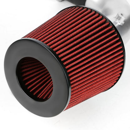 FILTRO DE AIRE ALTO FLUJO HEAT SHIELD - 03-07 VW JETTA 4-CYL - ALUMINUM PIPING - SILVER