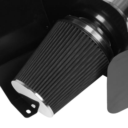 FILTRO DE AIRE ALTO FLUJO HEAT SHIELD - 07-08 YUKON/SEIRRA/TAHOE/SILVERADO/SUBURBAN/AVALANCHE/ESCALADE - ALUMINUM PIPING - POLISHED