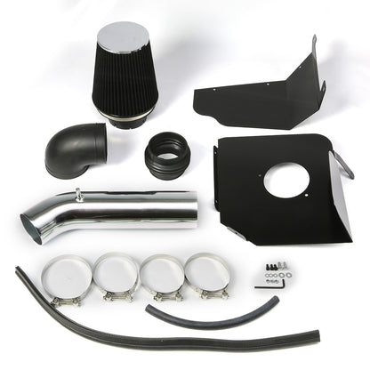 FILTRO DE AIRE ALTO FLUJO HEAT SHIELD - 07-08 YUKON/SEIRRA/TAHOE/SILVERADO/SUBURBAN/AVALANCHE/ESCALADE - ALUMINUM PIPING - POLISHED