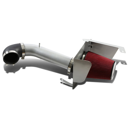 FILTRO DE AIRE ALTO FLUJO HEAT SHIELD - 07-08 YUKON/SEIRRA/TAHOE/SILVERADO/SUBURBAN/AVALANCHE/ESCALADE - ALUMINUM PIPING - SILVER