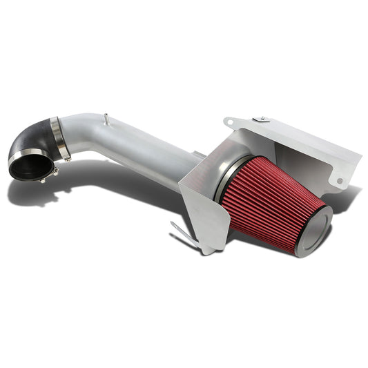 FILTRO DE AIRE ALTO FLUJO HEAT SHIELD - 09-14 CHEVROLET / GMC YUKON / SILVERADO / SIERRA / AVALANCHE V8 - ALUMINUM PIPING - SILVER