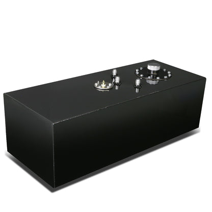 TANQUE DE GASOLINA FUEL CELL - GAS TANK WITH LEVEL SENDER - 15 GALLON - TOP-FEED - ALUMINUM - BLACK