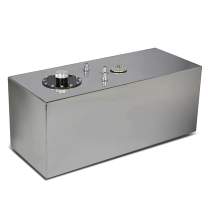 TANQUE DE GASOLINA FUEL CELL - GAS TANK WITH LEVEL SENDER - 19 GALLON - TOP-FEED - ALUMINUM - POLISHED