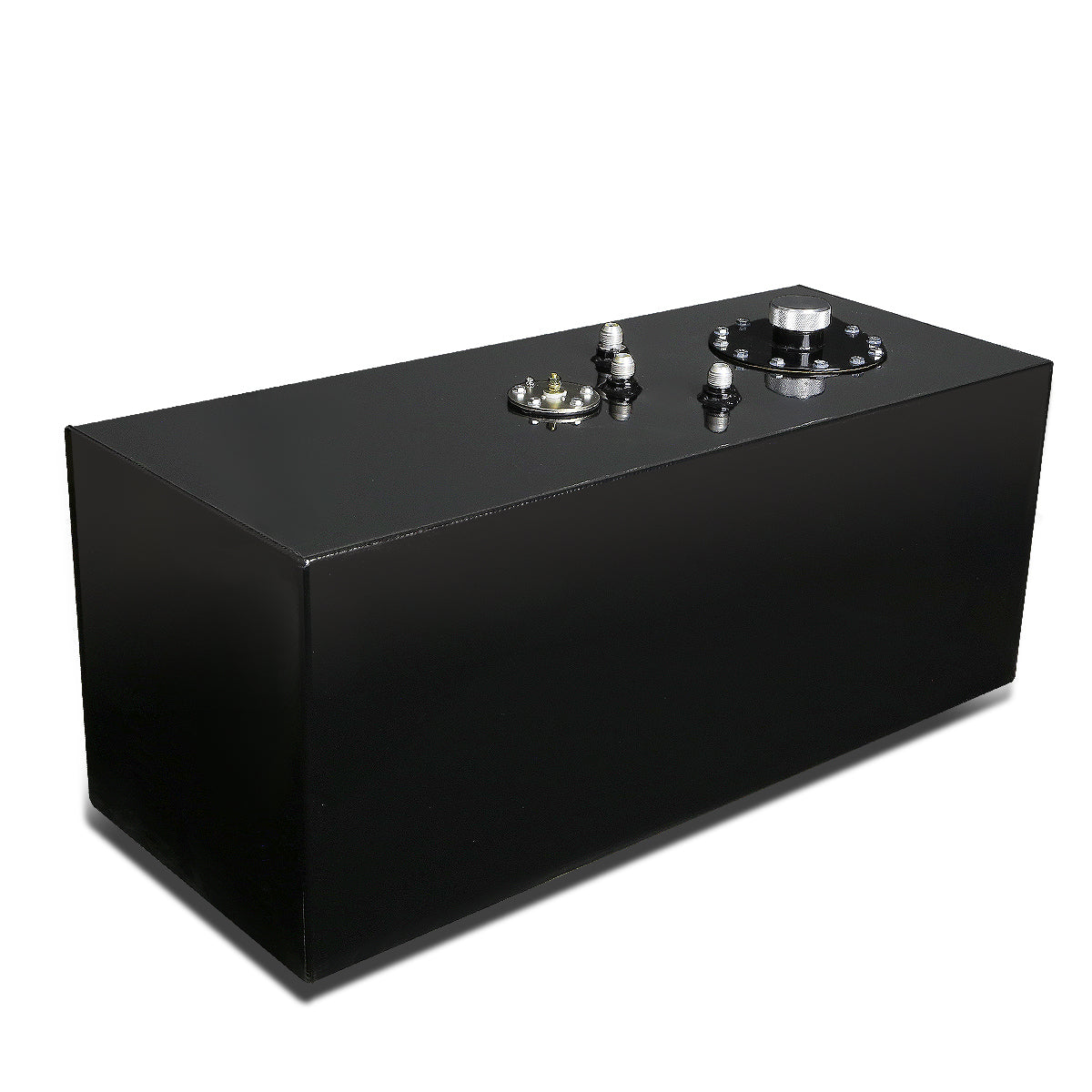 TANQUE DE GASOLINA FUEL CELL - GAS TANK WITH LEVEL SENDER - 19 GALLON - BOTTOM-FEED - ALUMINUM - BLACK