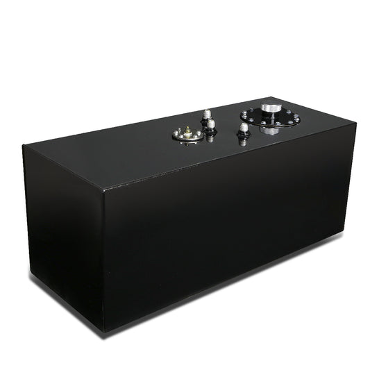 TANQUE DE GASOLINA FUEL CELL - GAS TANK WITH LEVEL SENDER - 19 GALLON - BOTTOM-FEED - ALUMINUM - BLACK