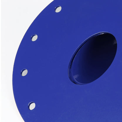 TANQUE DE GASOLINA FUEL CELL - FILLER NECK - STEEL WITH ALUMINUM CAP - 45 DEGREE - BLUE