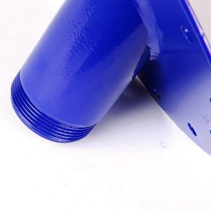 TANQUE DE GASOLINA FUEL CELL - FILLER NECK - STEEL WITH ALUMINUM CAP - 45 DEGREE - BLUE