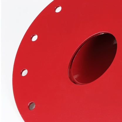 TANQUE DE GASOLINA FUEL CELL - FILLER NECK - STEEL WITH ALUMINUM CAP - 45 DEGREE - RED