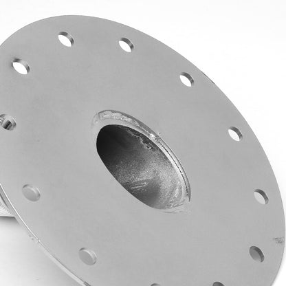 TANQUE DE GASOLINA FUEL CELL - FILLER NECK - STEEL WITH ALUMINUM CAP - 45 DEGREE - SILVER