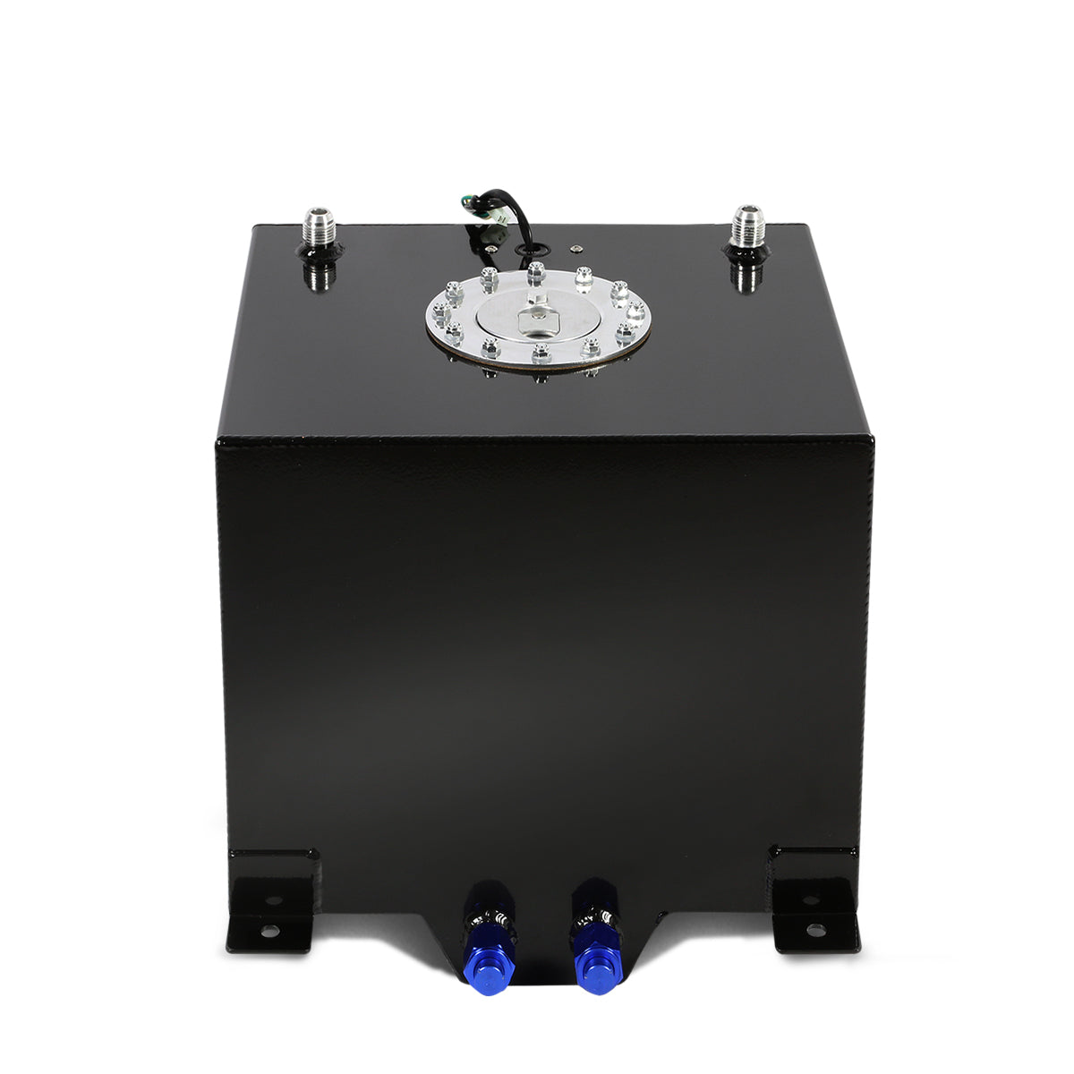 TANQUE DE GASOLINA FUEL CELL - GAS TANK WITH LEVEL SENDER - 5 GALLON - ALUMINUM - POLISHED CAP - BLACK