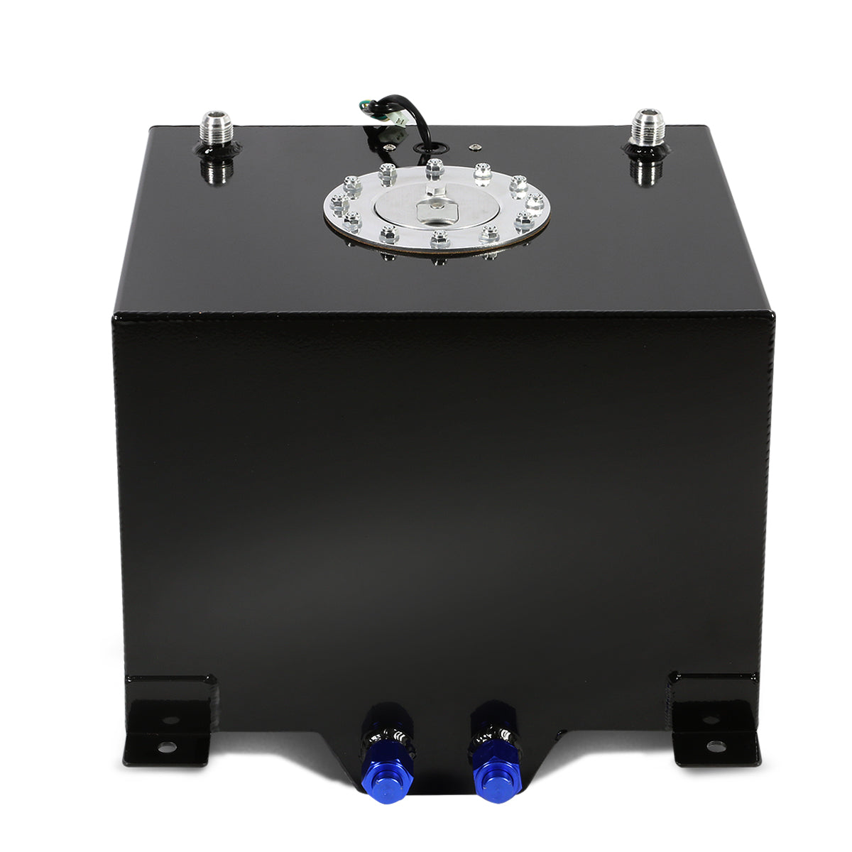 TANQUE DE GASOLINA FUEL CELL - GAS TANK WITH LEVEL SENDER - 8 GALLON - ALUMINUM - POLISHED CAP - BLACK