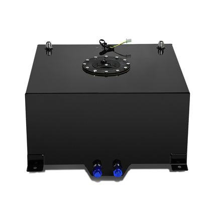 TANQUE DE GASOLINA FUEL CELL - GAS TANK WITH LEVEL SENDER - 10 GALLON - ALUMINUM - BLACK CAP - BLACK