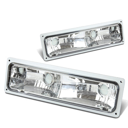 CUARTOS LUZ 94-98 CHEVY C10 - 2PC - CHROME
