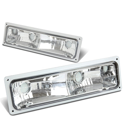 CUARTOS LUZ 94-98 CHEVY C10 - 2PC - CHROME