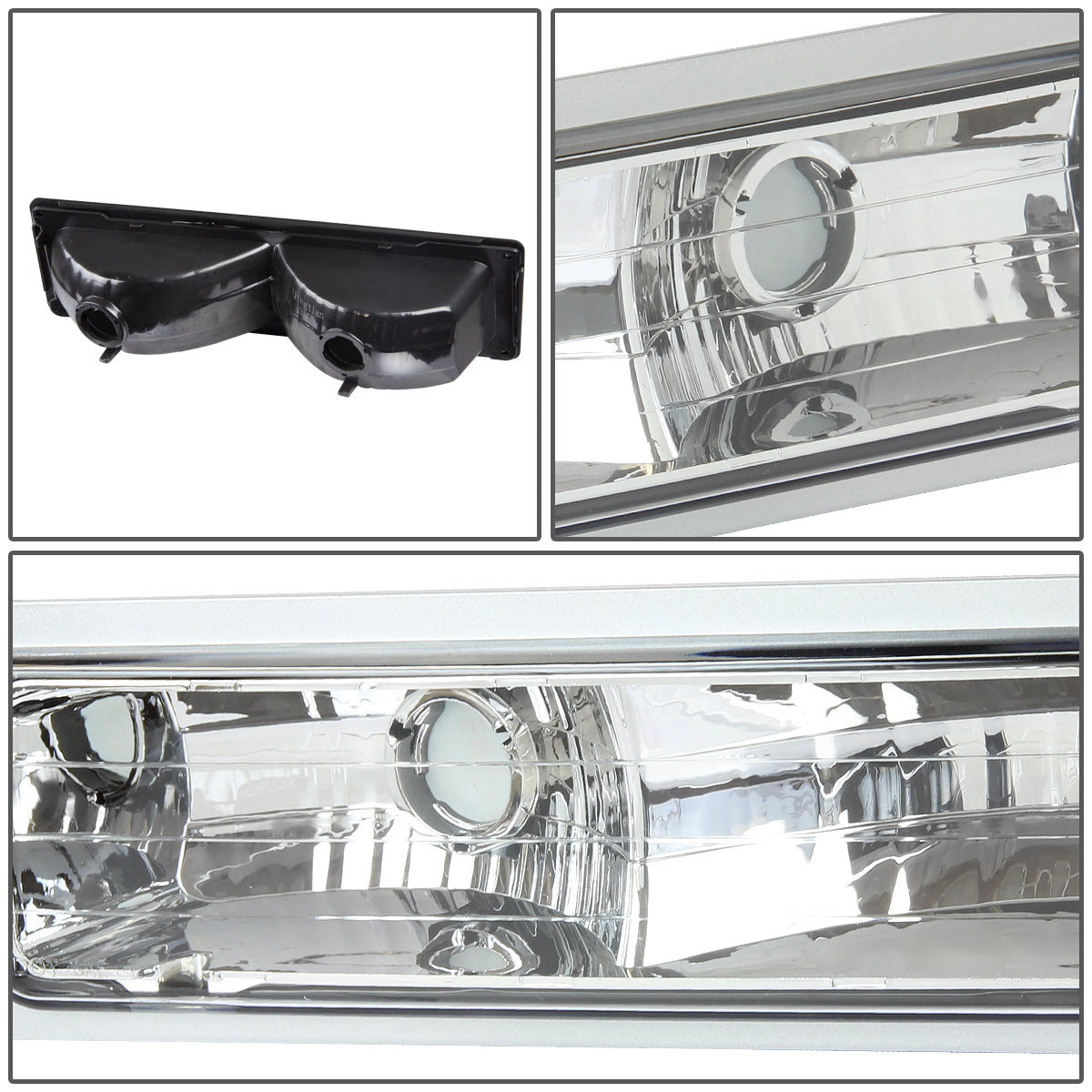 CUARTOS LUZ 94-98 CHEVY C10 - 2PC - CHROME