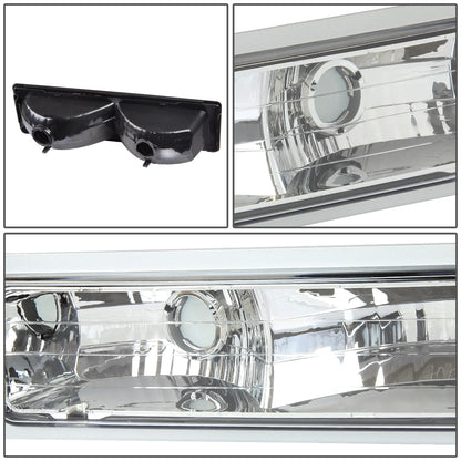 CUARTOS LUZ 94-98 CHEVY C10 - 2PC - CHROME