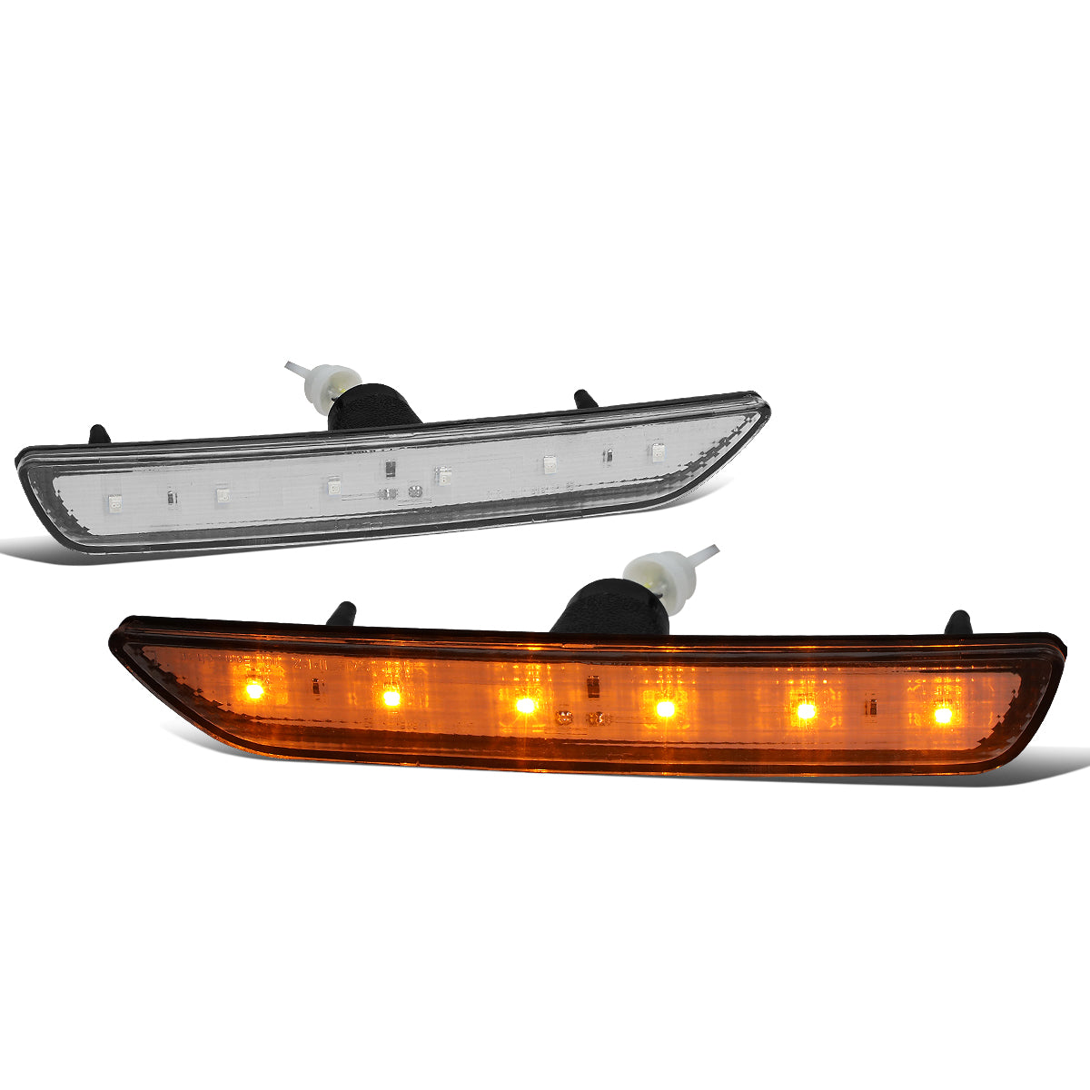 CUARTOS LUZ 10-14 FORD MUSTANG - LED - CLEAR