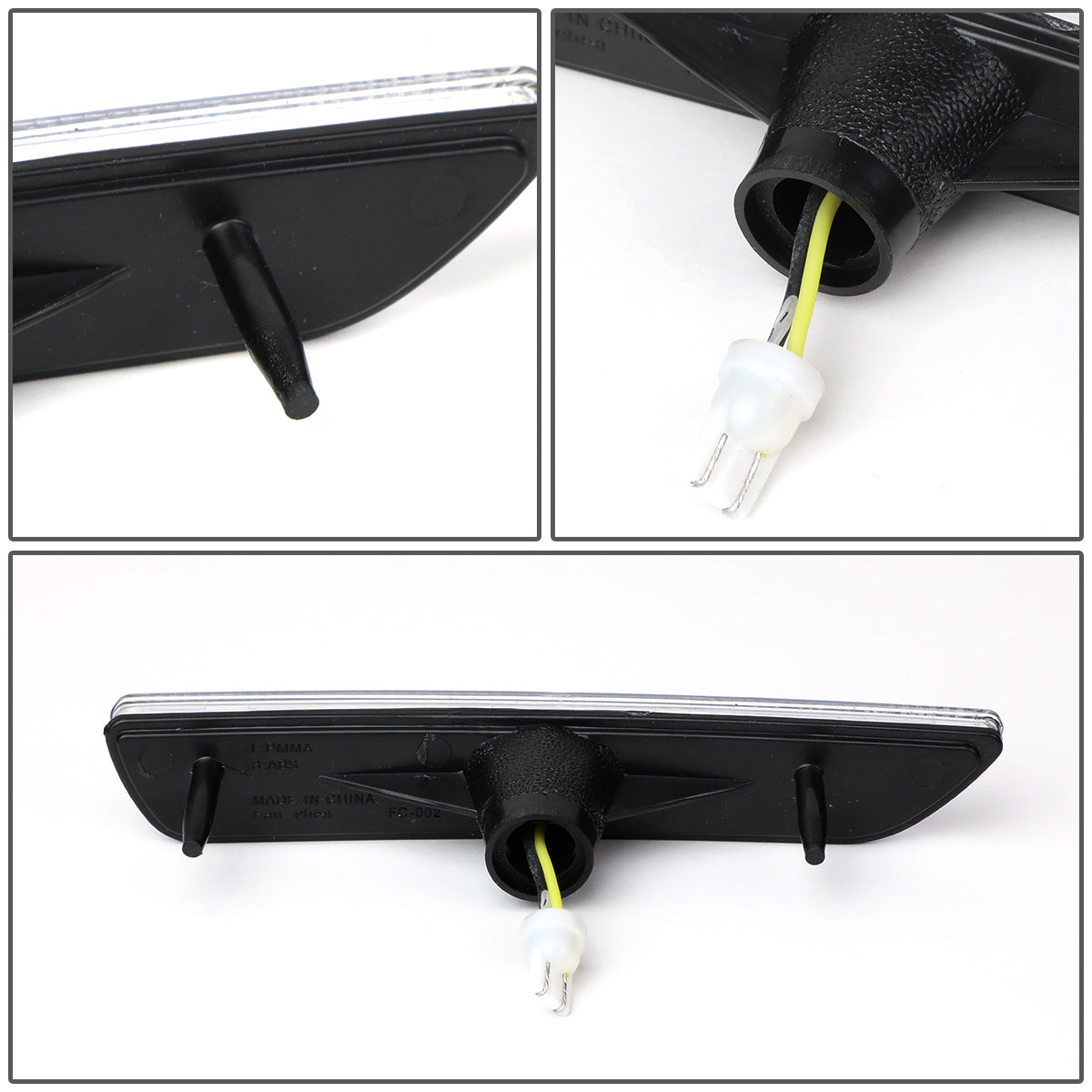CUARTOS LUZ 10-14 FORD MUSTANG - LED - CLEAR