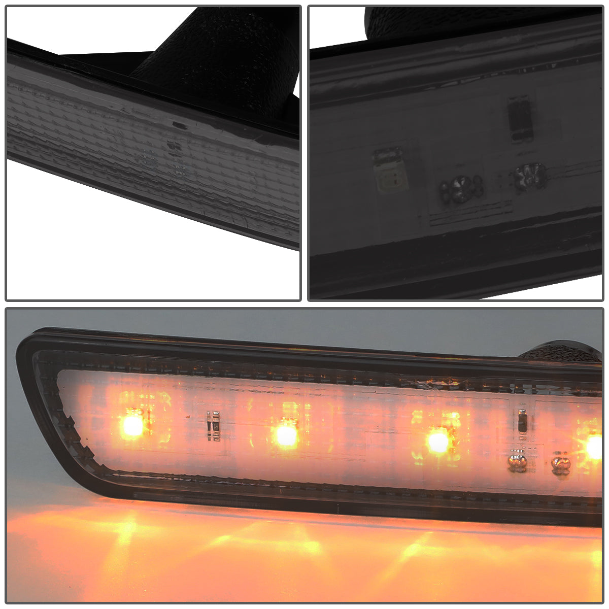 CUARTOS LUZ 10-14 FORD MUSTANG - LED - SMOKE