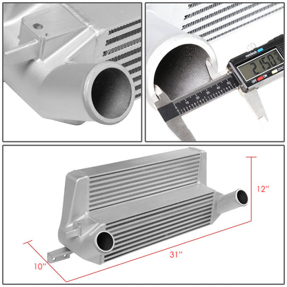 INTERCOOLER 15-19 FORD MUSTANG 2.3L ECOBOOST - FRONT MOUNT - BIG - SILVER