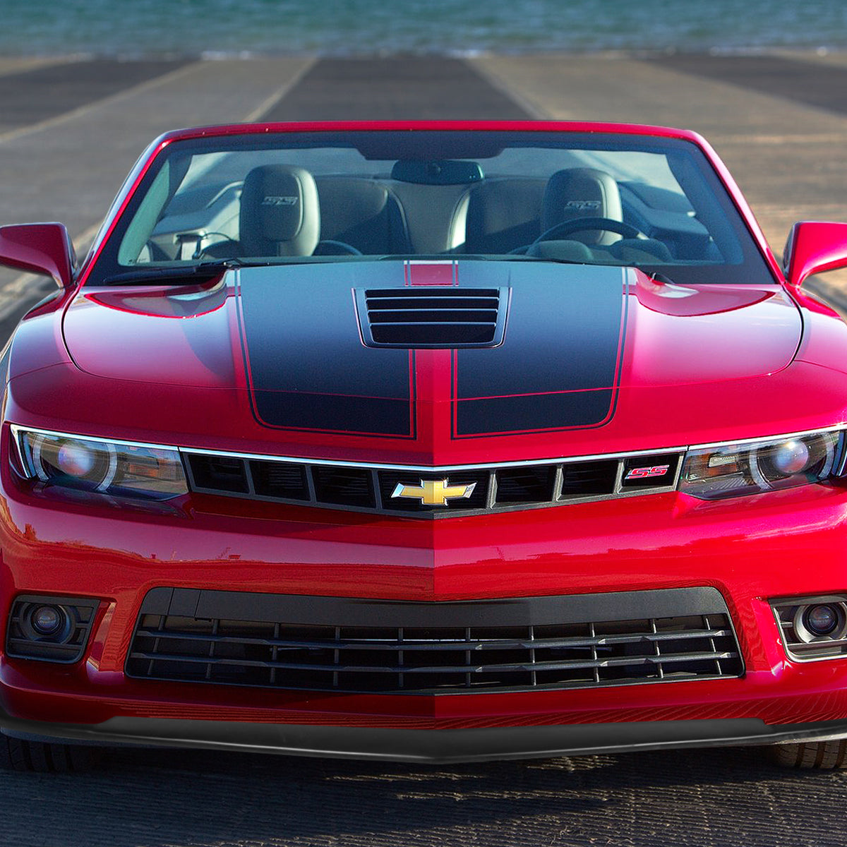LIP 14-15 CHEVY CAMARO - MATTE BLACK
